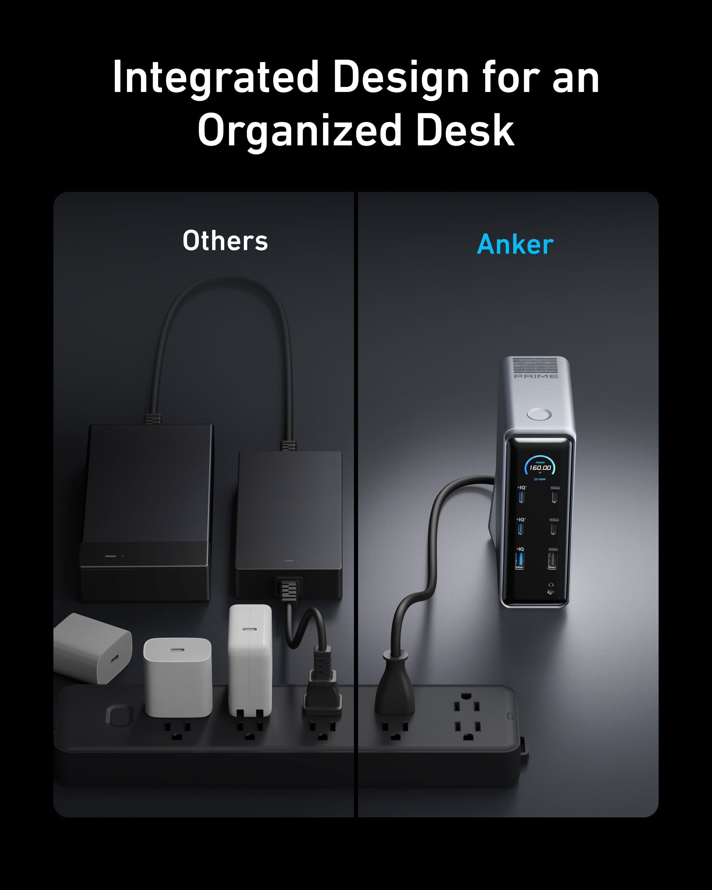 Anker Prime Charging Docking Station (14-in-1, Dual Display, 160W) - We The Collective