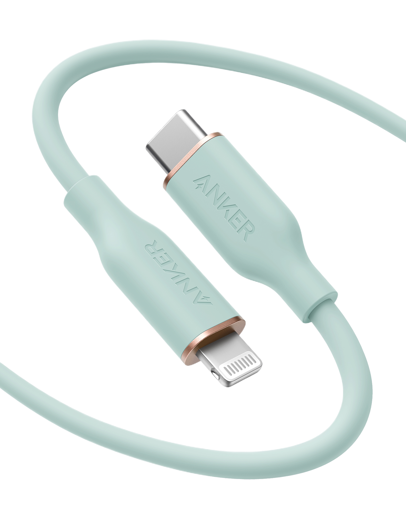 Anker <b>641</b> USB-C to Lightning Cable (Flow, 3 ft Silicone) - We The Collective