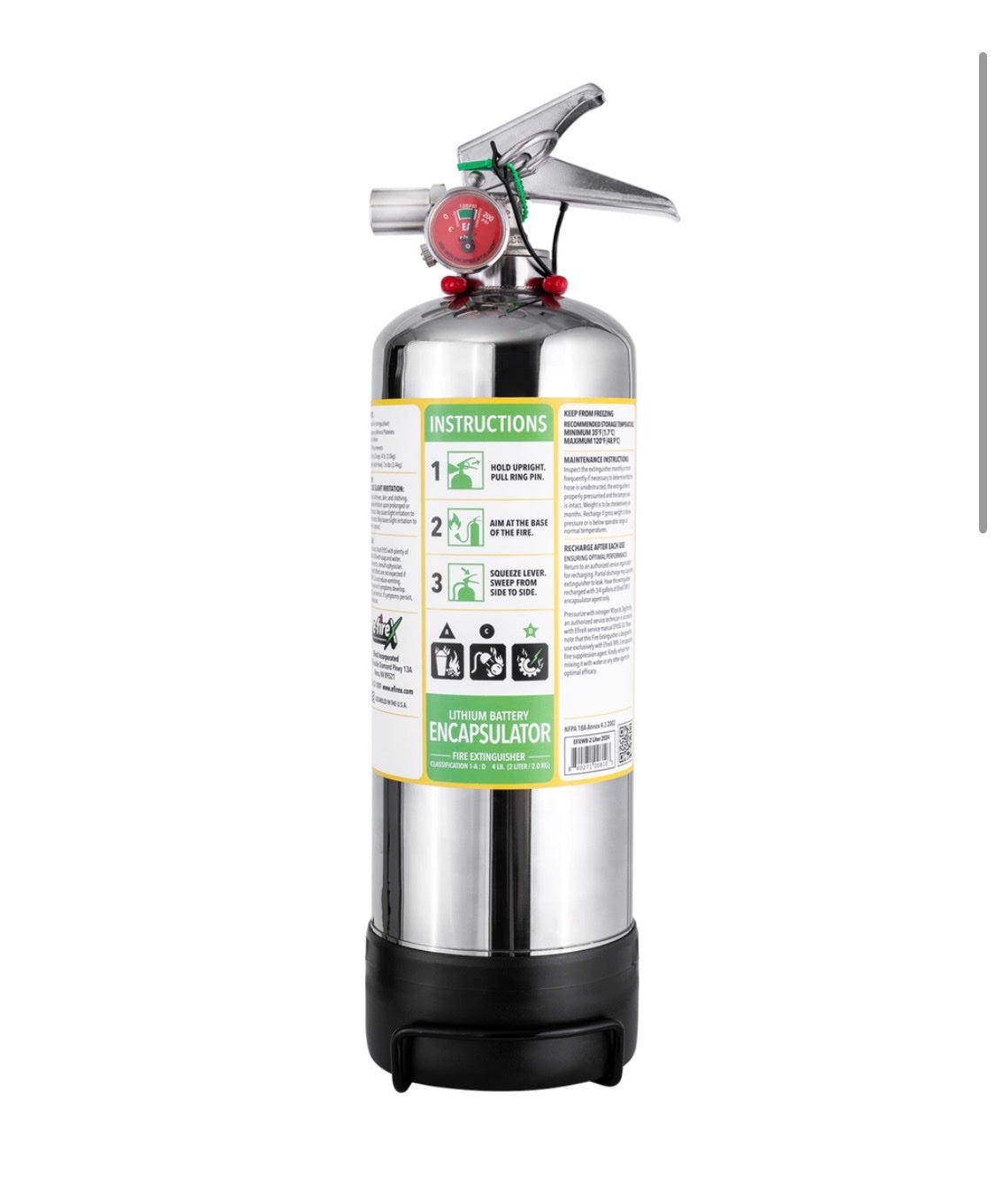 E-Firex Lithium Fire Extinguisher - OVERLANDERS Outfitter