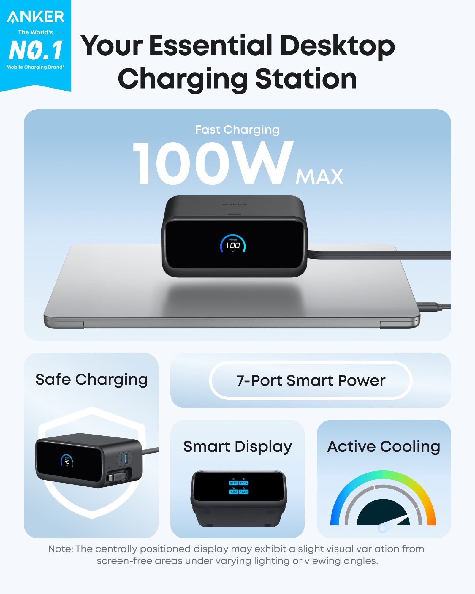 Anker Nano Charging Station (7-in-1, 100W) - We The Collective