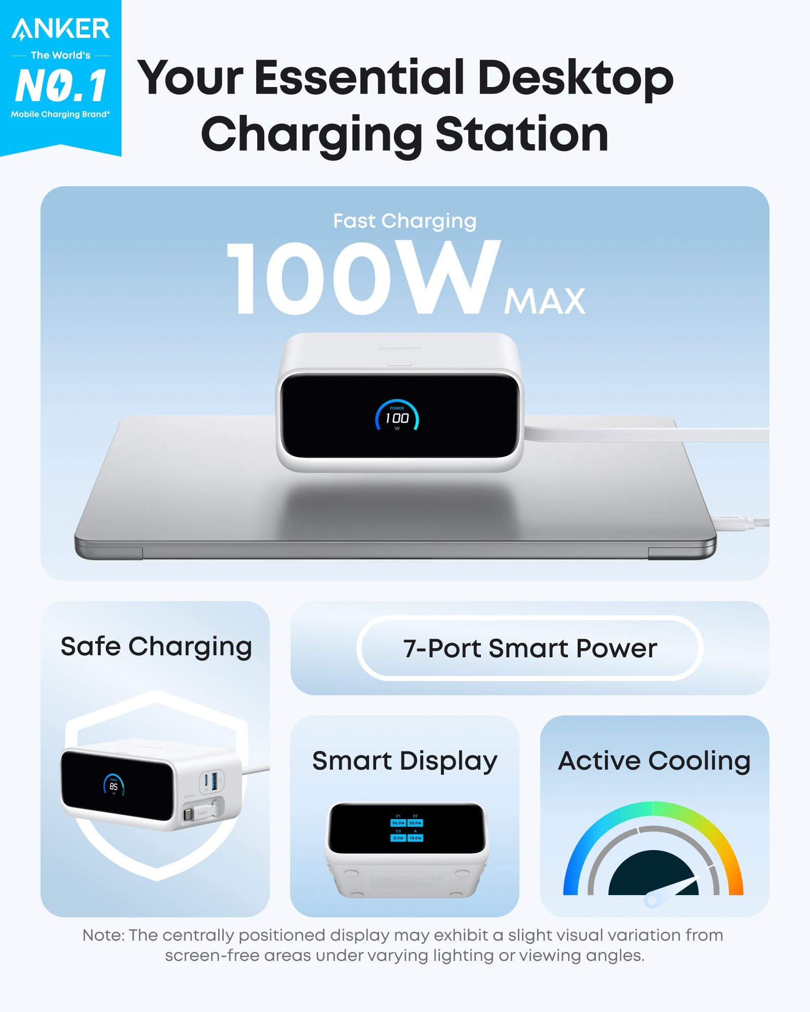 Anker Nano Charging Station (7-in-1, 100W) - We The Collective