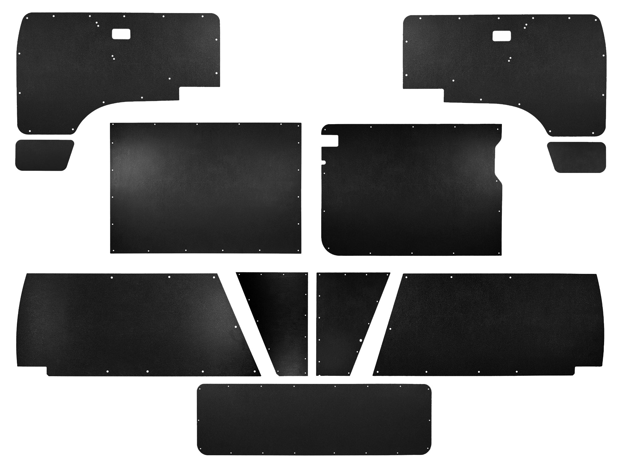 ABS Plastic Trim Panel Set [Vanagon Non-Camper] - OVERLANDERS Outfitter