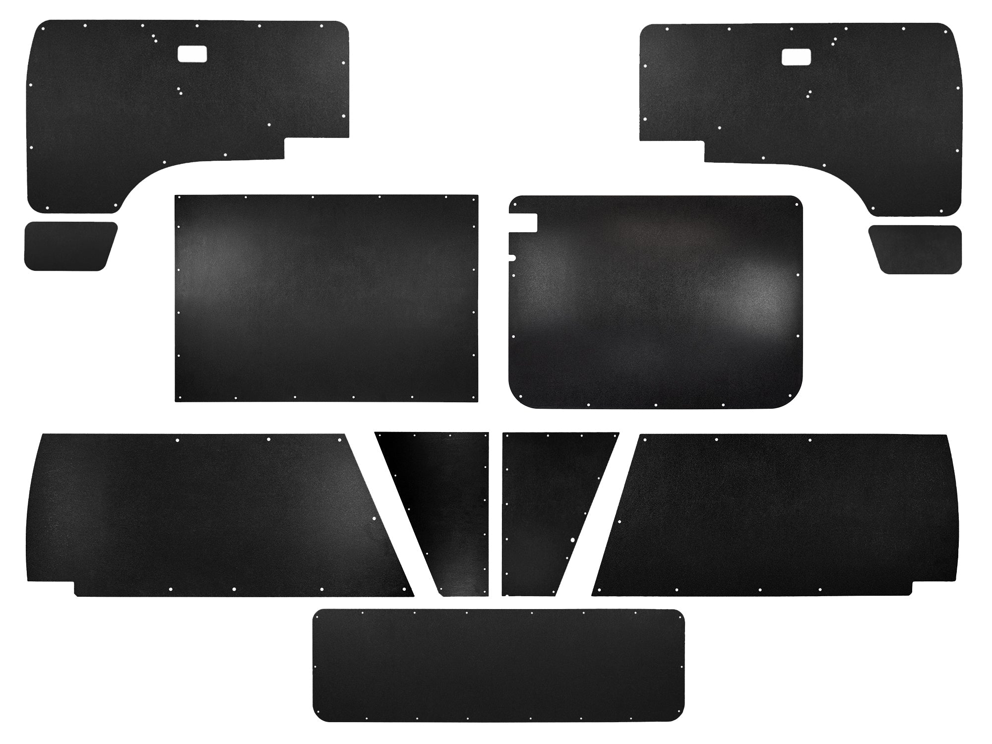 ABS Plastic Trim Panel Set [Vanagon Non-Camper] - OVERLANDERS Outfitter