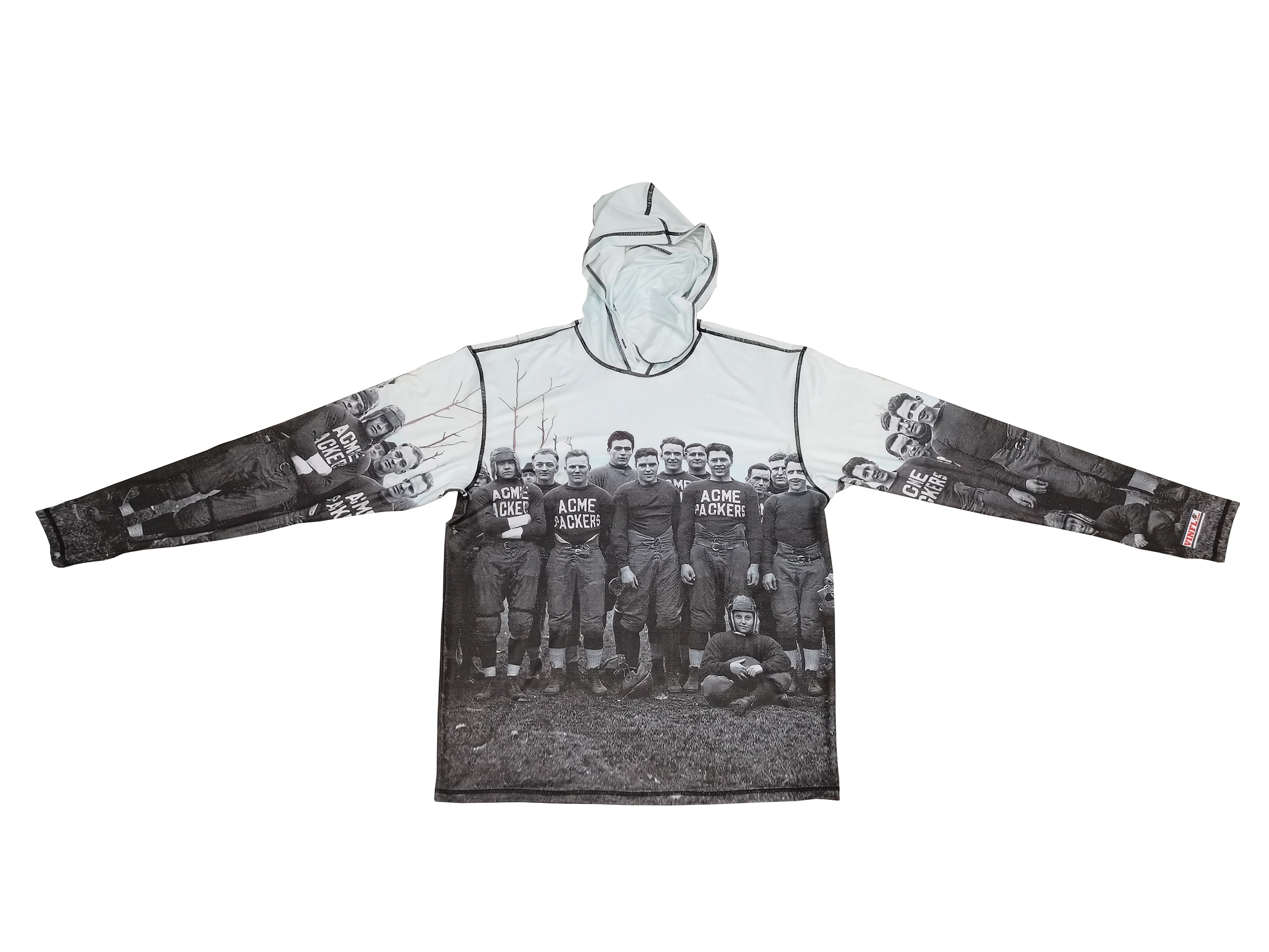 ACME Packers Lightweight Football Vintage Graphic Hoodie - OVERLANDERS Outfitter