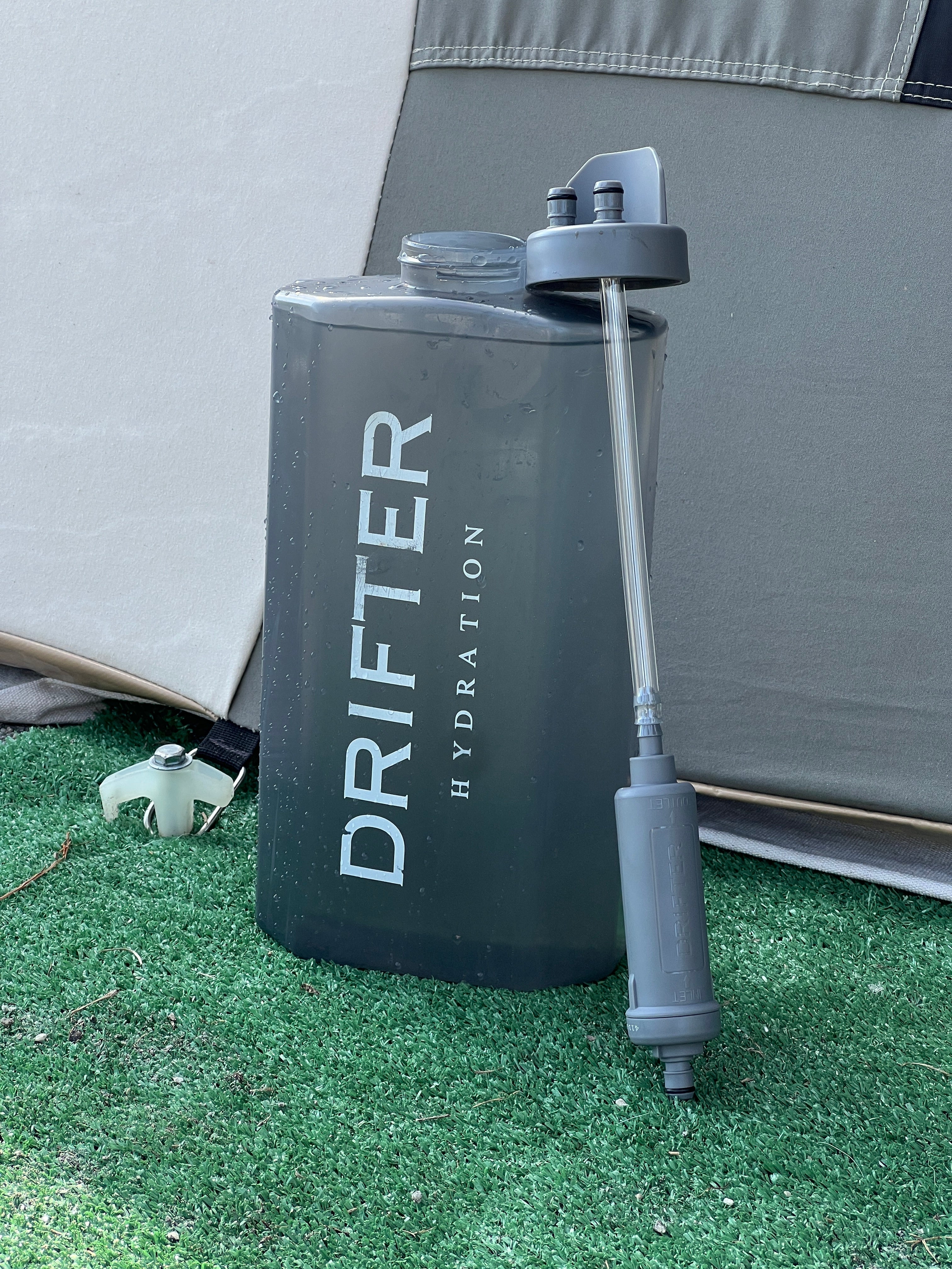 DRIFTER Hydration System with Traveler Filter Bundle | Hotel & Campground Safe - We The Collective