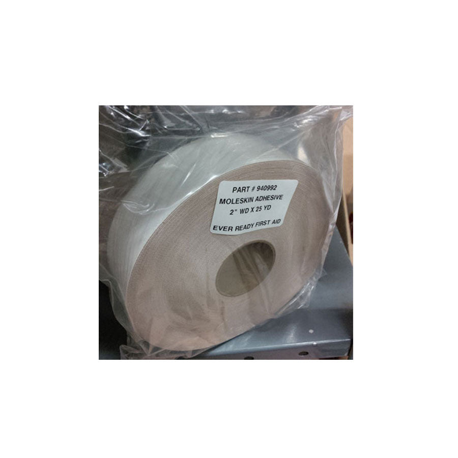 Moleskin, Premium Grade, 2" x 25 yd. roll - 1 roll / pack - OVERLANDERS Outfitter