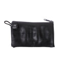 ZEITBIKE Alchemy Goods mid-size zipper pouch with liner in coal color, durable bag for organizing essentials.