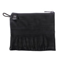 Large ZEITBIKE Alchemy Goods zipper pouch with liner, in coal color, designed for bags and panniers storage.
