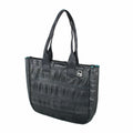 Black and grey Alchemy Goods Rainier shoulder bag with adjustable strap and multiple compartments, designed for everyday use.