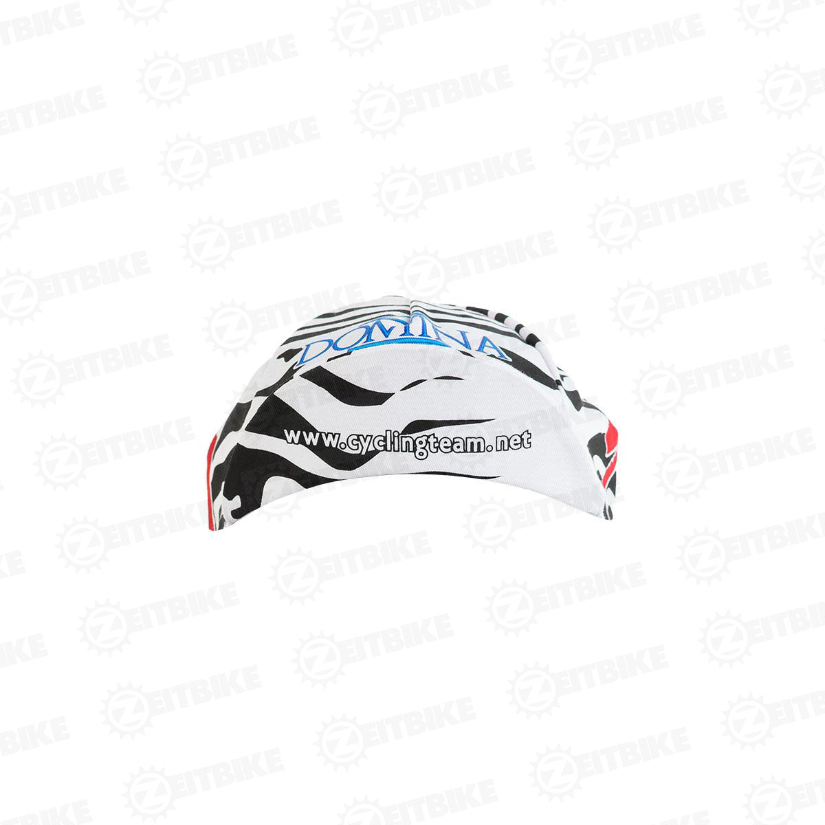 ZEITBIKE vintage cycling cap featuring Domina Vacanze design, with a classic, curved brim and retro style fabric.