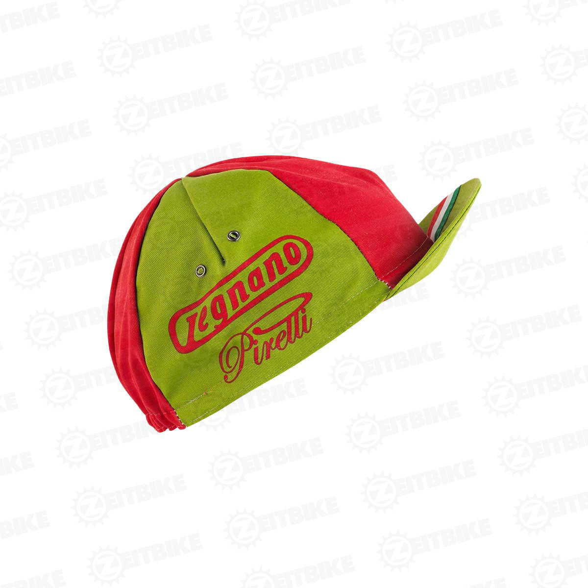 ZEITBIKE vintage cycling cap in Legnano design, lightweight fabric, with a classic brim and retro style.