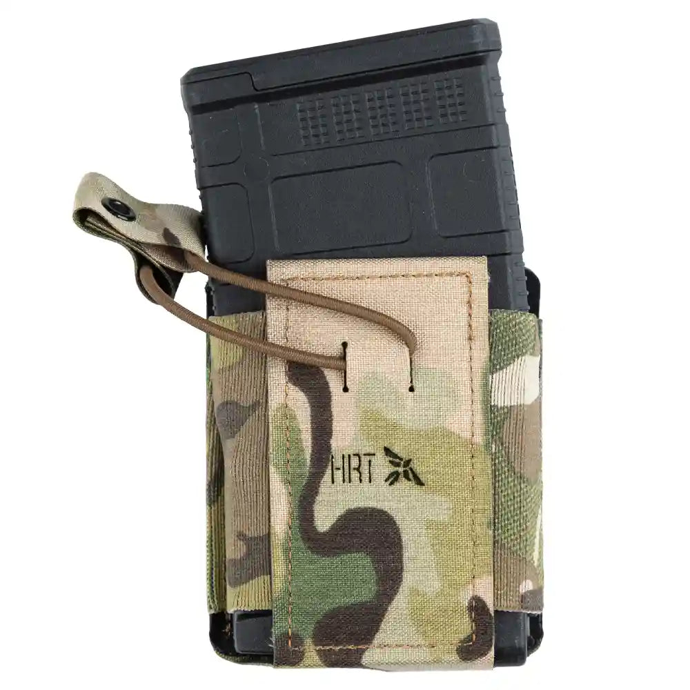 HCC Tactical ARC Heavy Pouch in Multicam, featuring elastic for secure storage of tactical gear.