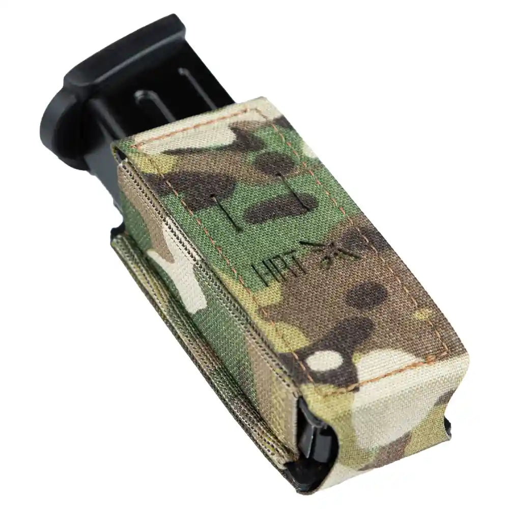 Elastic ARC Pistol Pouch by HCC Tactical, a durable tactical gear pouch designed for secure pistol carrying.