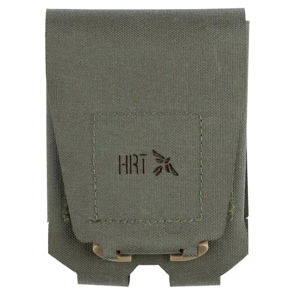 HCC Tactical ARC Handcuff Pouch in rugged tactical gear, designed for secure storage of handcuffs and accessories.