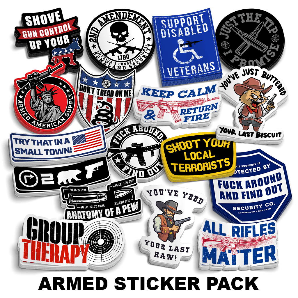 Armed Sticker Pack - OVERLANDERS Outfitter