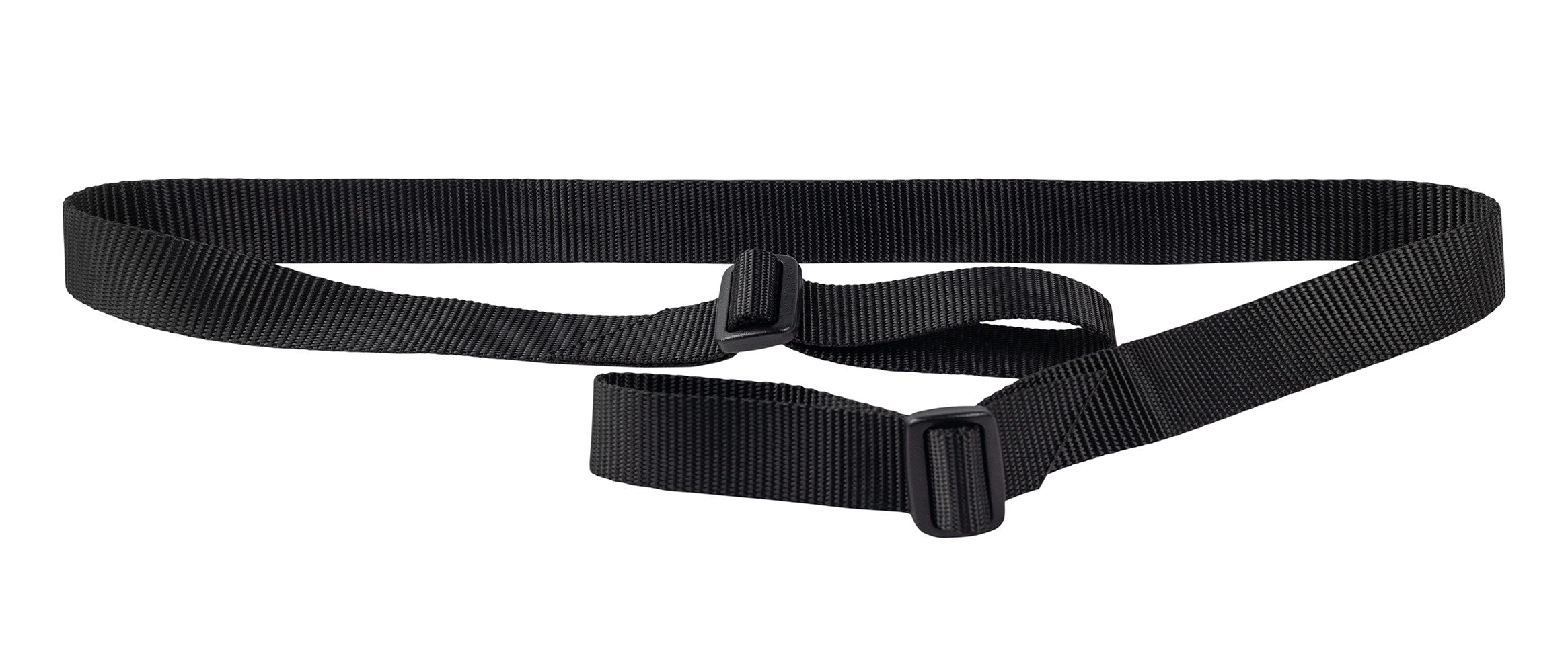 Elite Survival Systems M-16 Style Tactical Sling on assault rifle case, showcasing double slide tactical sling attachment.