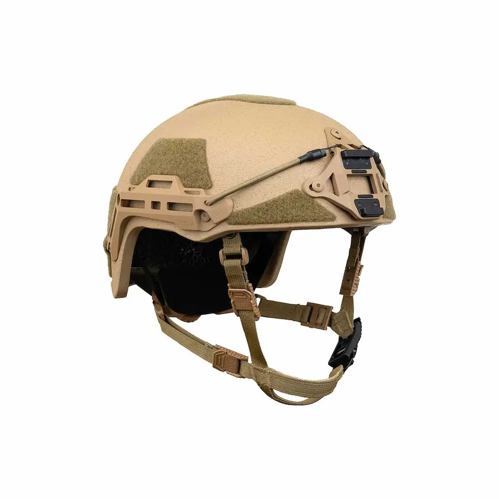 Lightweight ATE® Lite Ballistic Helmet by Hard Head Veterans, NIJ IIIA high-cut hard helmet for protection and comfort.