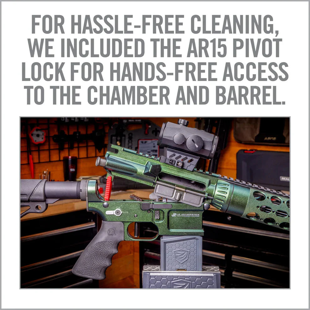 HCC Tactical Smart-Fit Vise Block Sleeve for AR10, designed for secure cleaning and maintenance of firearms.