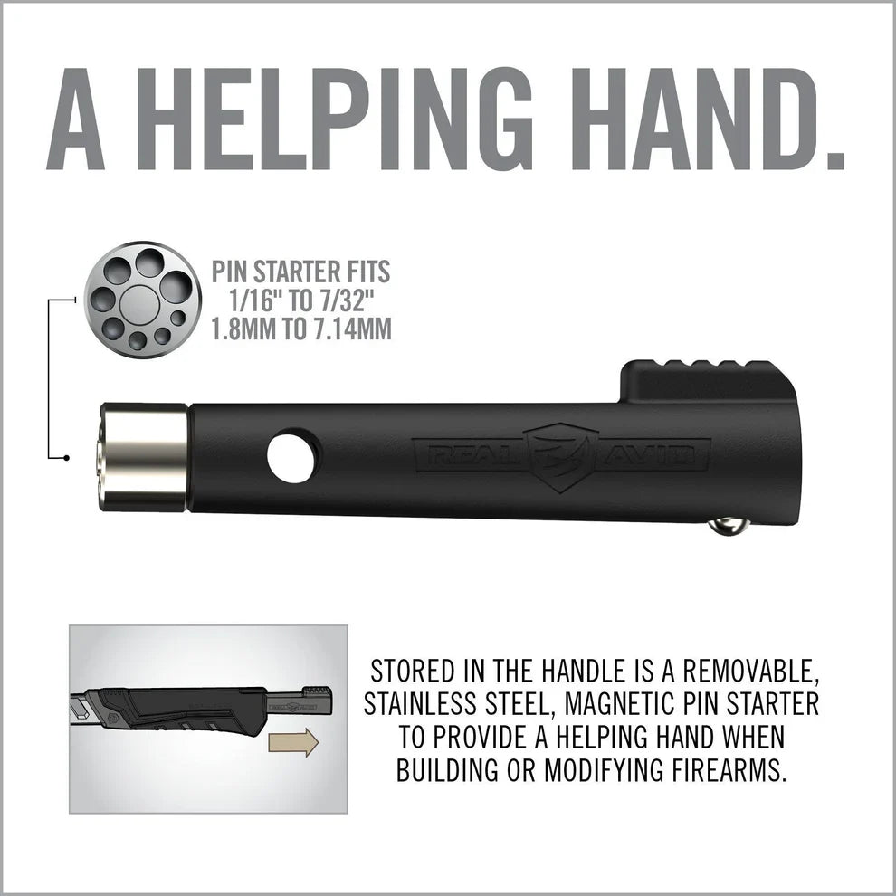 HCC Tactical armorer's hammer used for cleaning and maintenance, with a sturdy metal head and ergonomic handle.