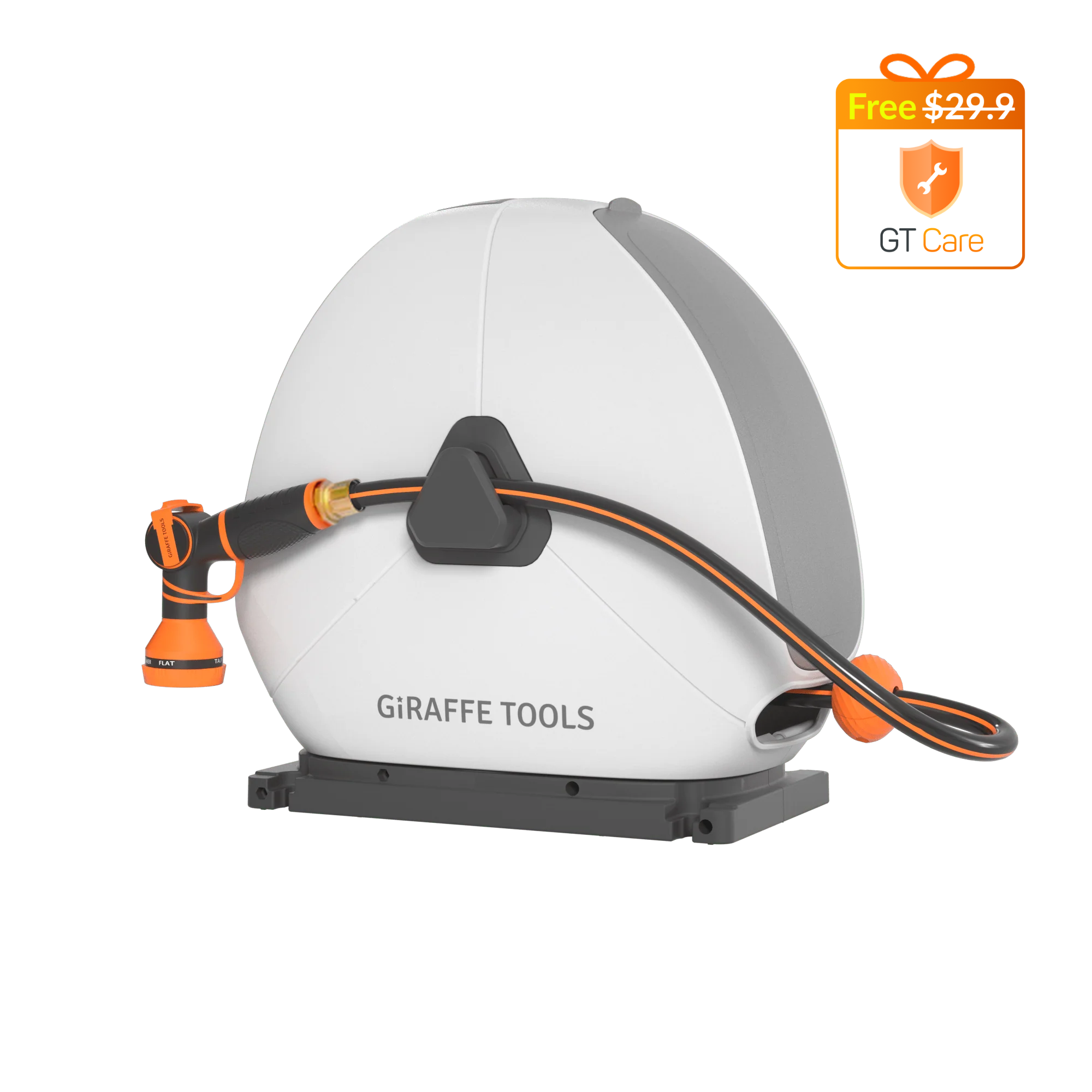 Ground-Mounted Retractable Hose Reel 82ft-130ft - OVERLANDERS Outfitter