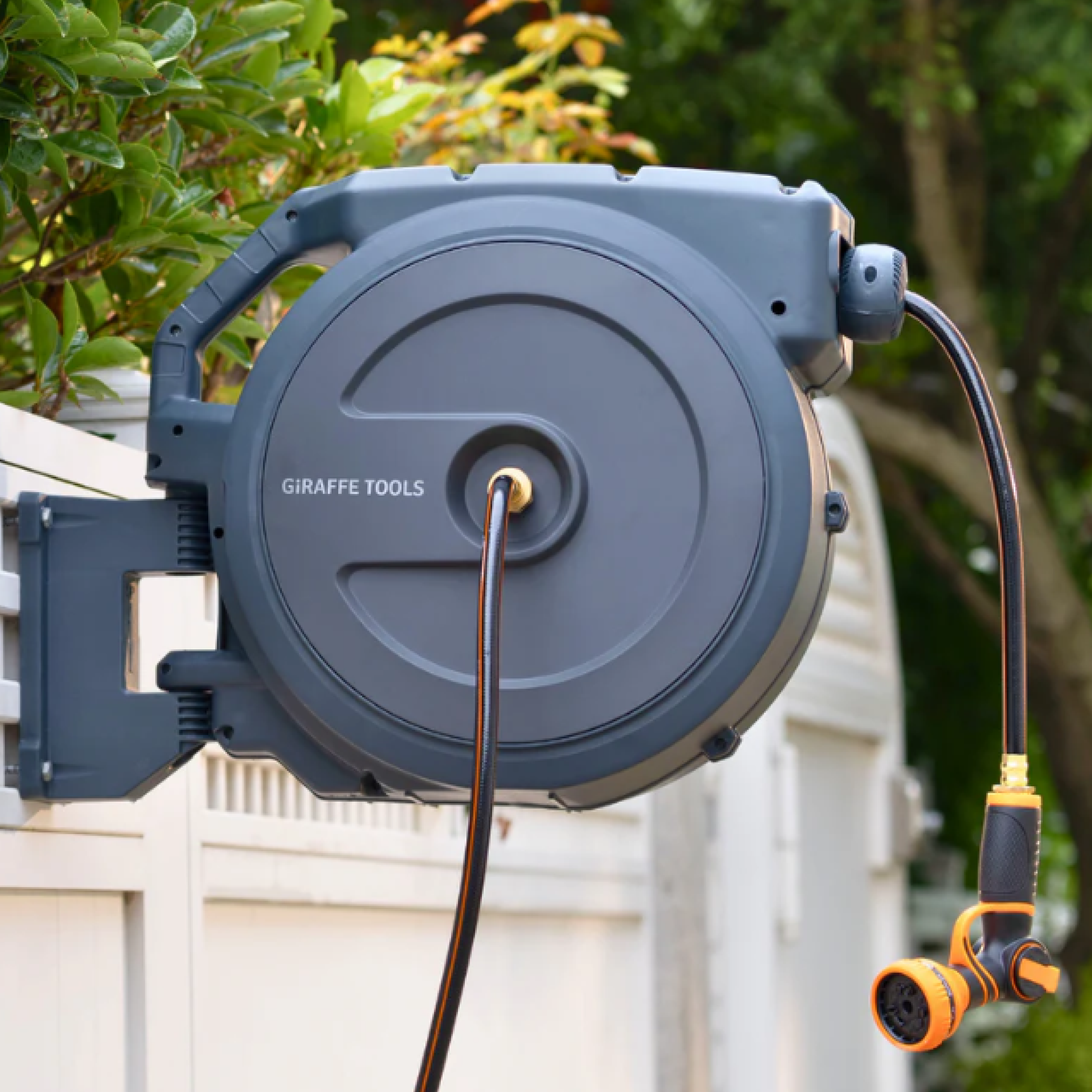 Retractable Garden Hose Reel-1/2in-130ft - OVERLANDERS Outfitter