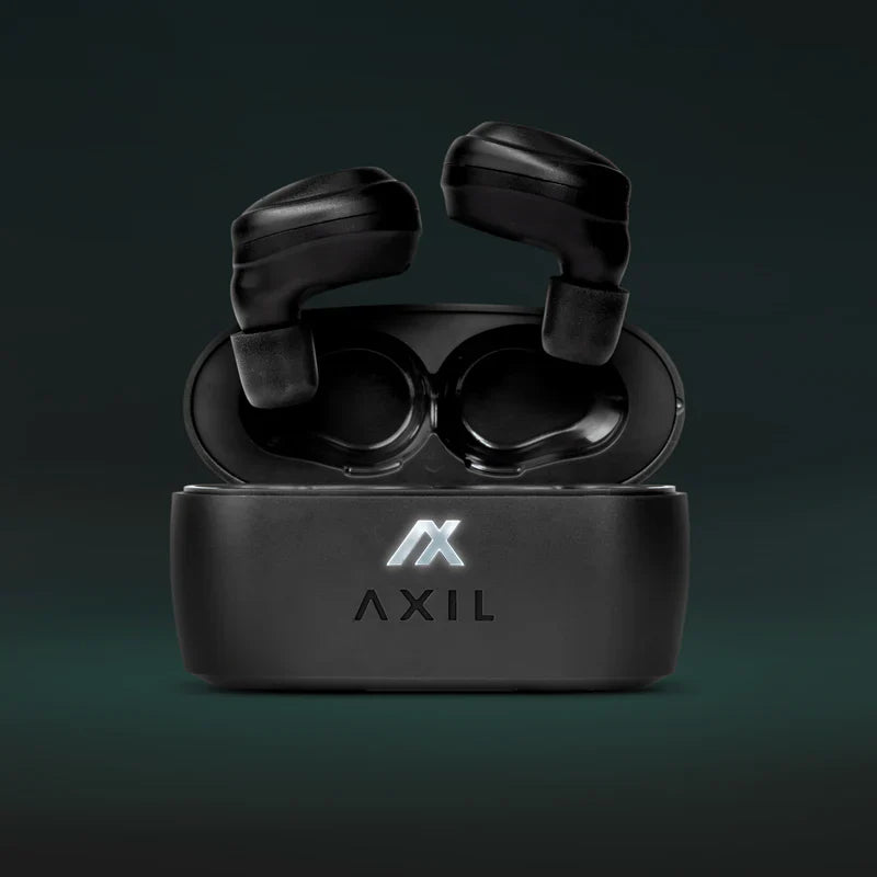 HCC Tactical XCOR Bluetooth earbuds designed for hearing protection and clear communication in various environments.