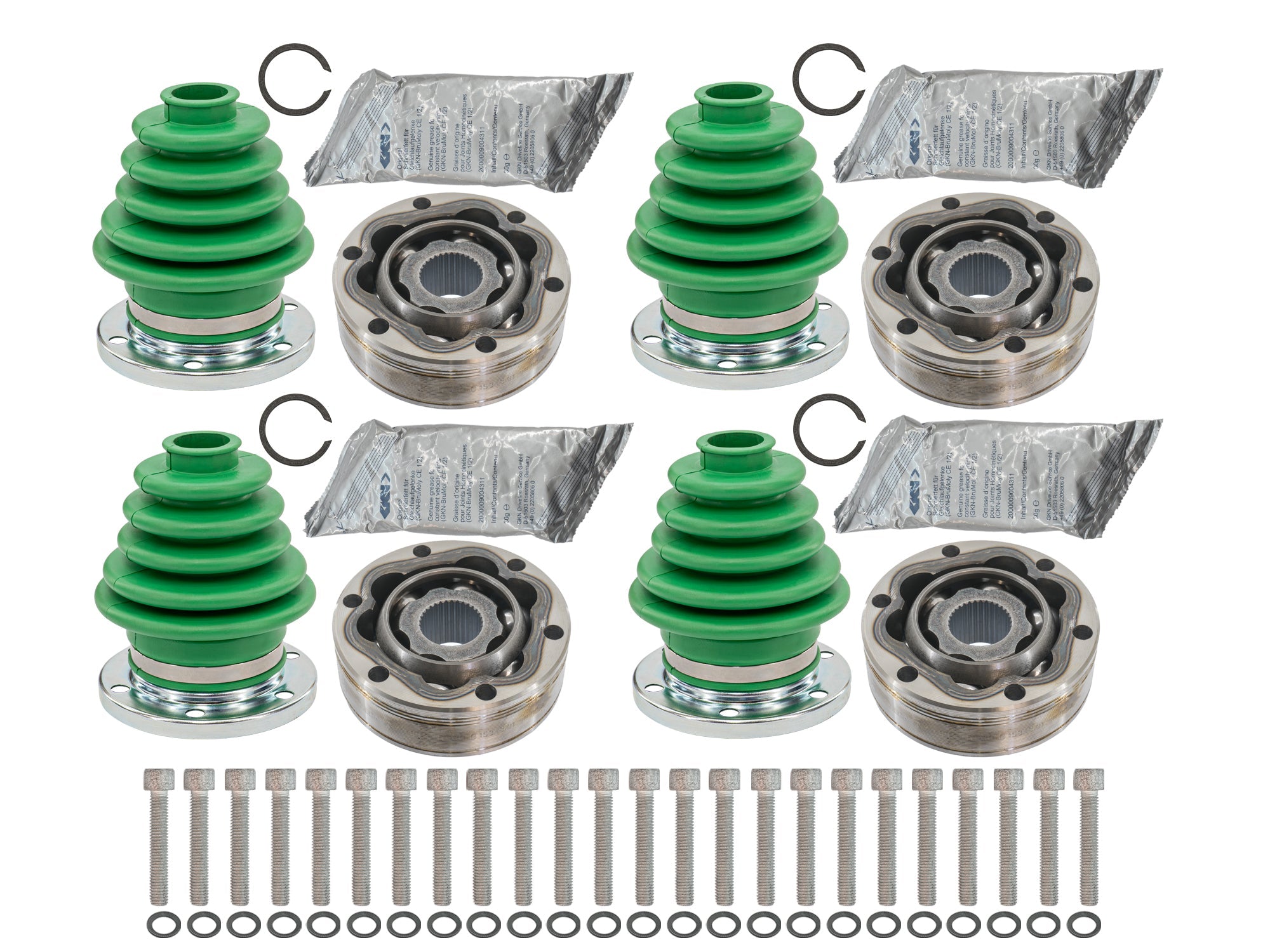 CV Axle Rebuild Bundle - 100mm (2WD) [Bus/Vanagon] - OVERLANDERS Outfitter