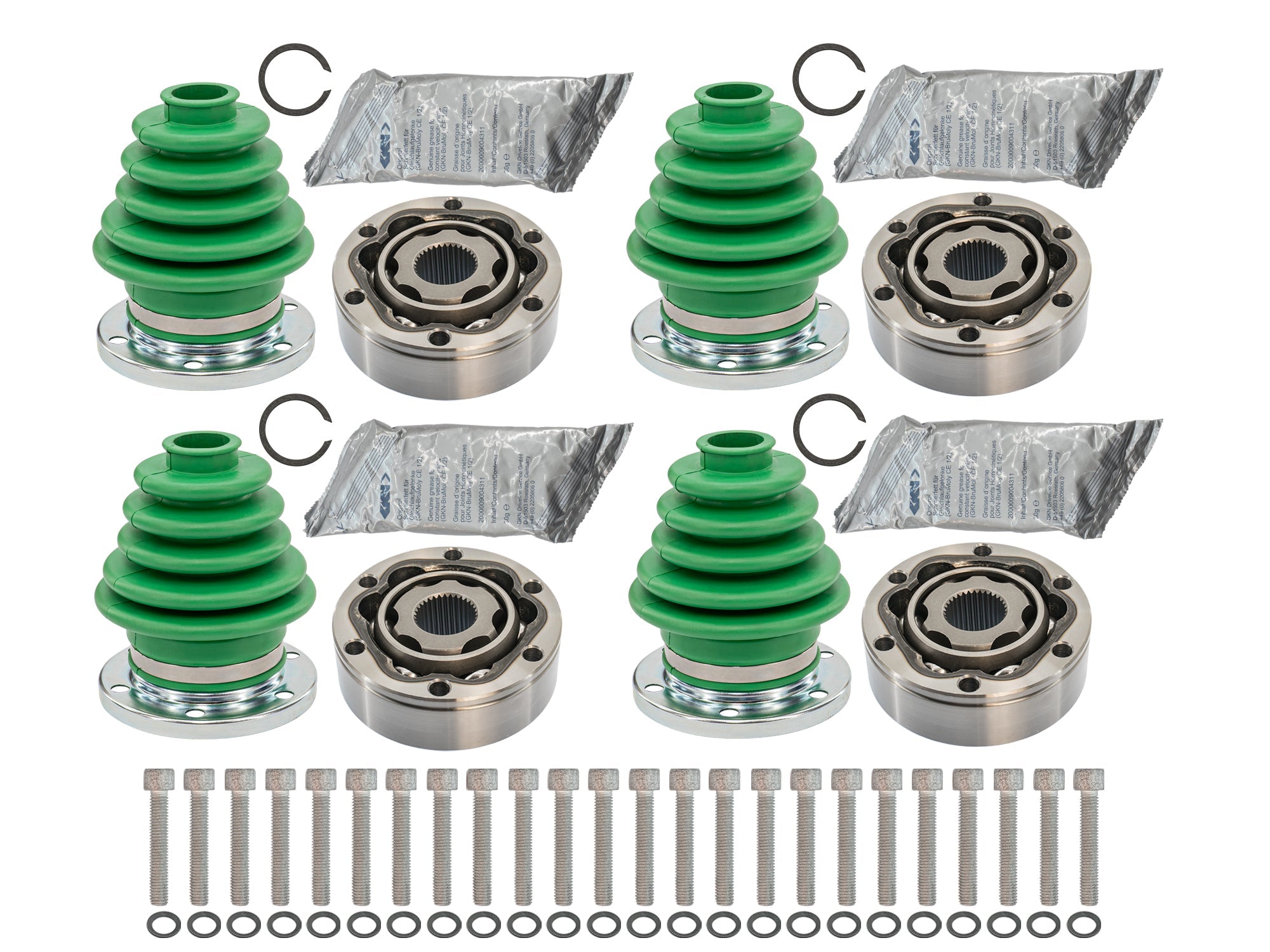 CV Axle Rebuild Bundle - 100mm (2WD) [Bus/Vanagon] - OVERLANDERS Outfitter