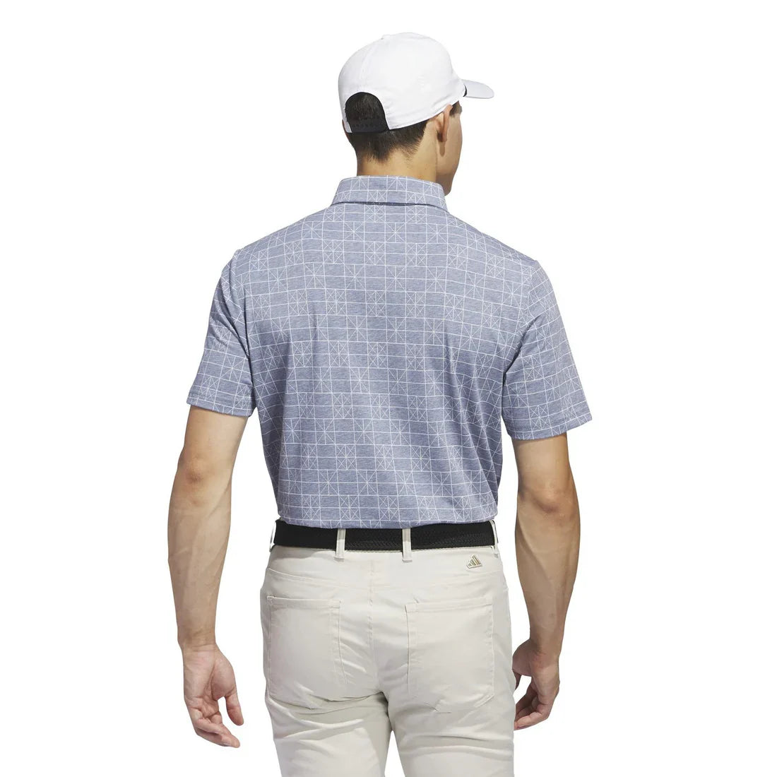 ParWestGolf Adidas GO-TO NOVELTY golf polo shirt in classic design, breathable fabric, and athletic fit for comfortable play.
