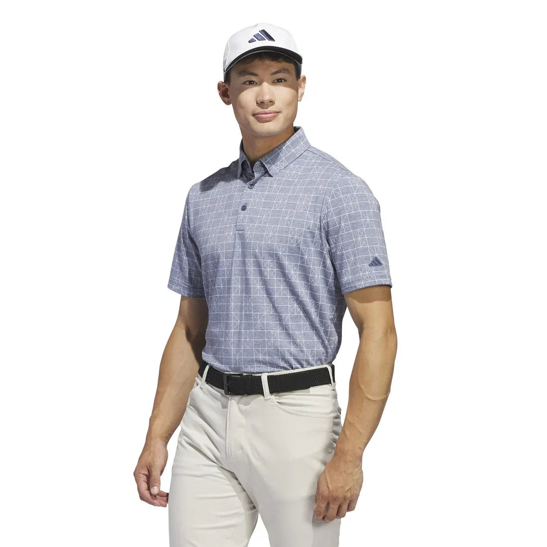 Adidas GO-TO NOVELTY golf polo shirt in vibrant colors, featuring a classic fit and breathable fabric for comfortable play