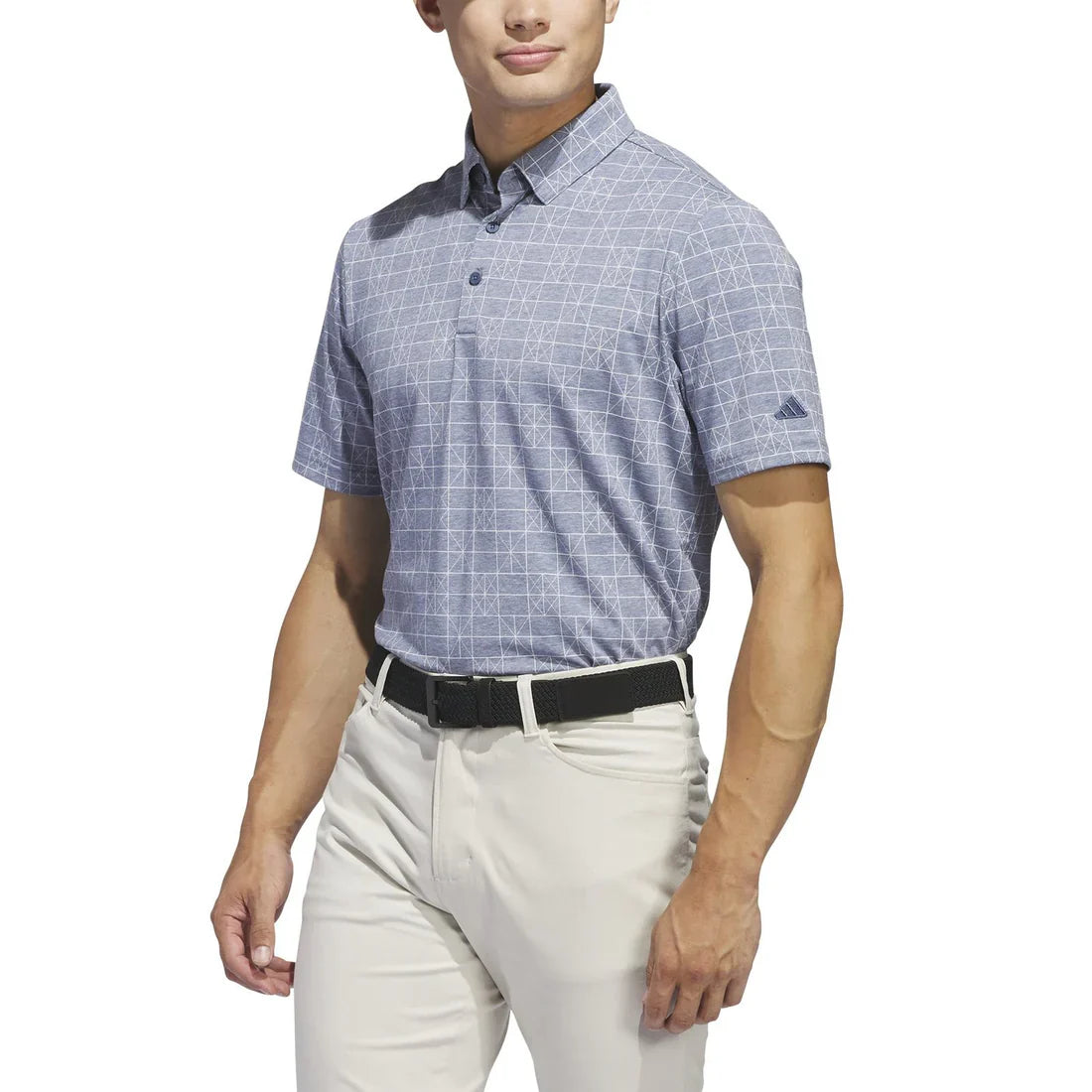 Adidas GO-TO NOVELTY golf polo shirt by ParWestGolf, featuring a classic design and breathable fabric for comfortable play.