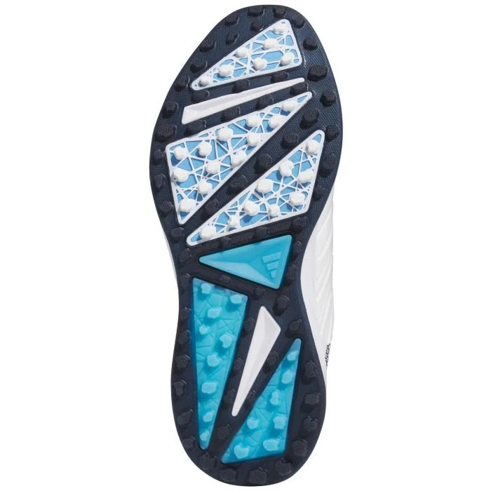 Adidas Solarmotion Spikeless 24 golf shoes with breathable upper and comfortable sole, designed for outdoor golf play.