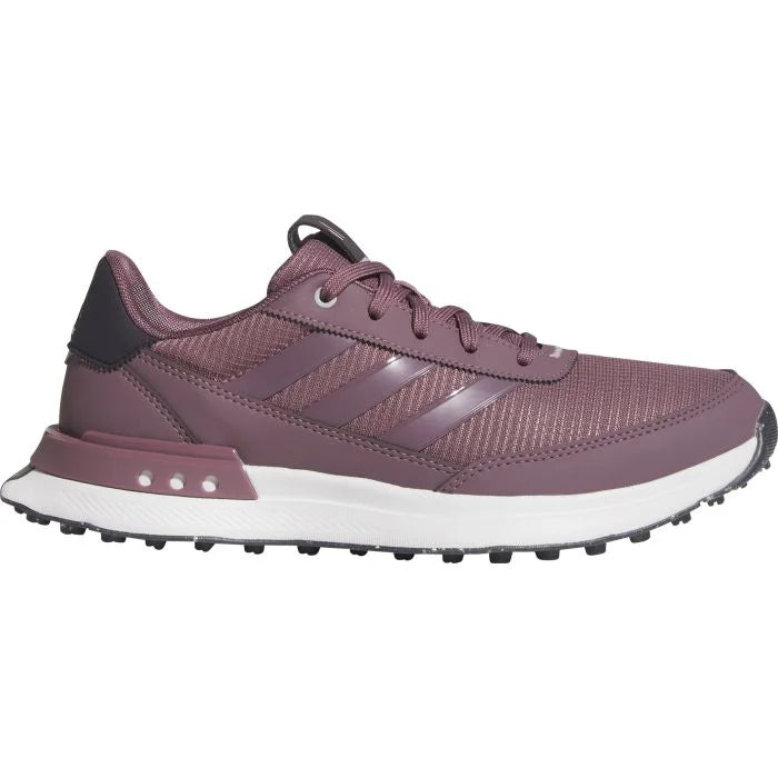 Adidas women's S2G spikeless golf shoes with breathable design and comfort features, ideal for on-course play.