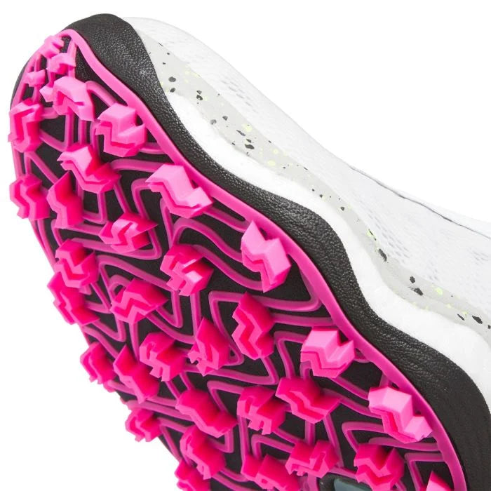Adidas women's Codechaos BOA 25 golf shoes with sporty design and breathable material, suitable for athletic golf footwear.