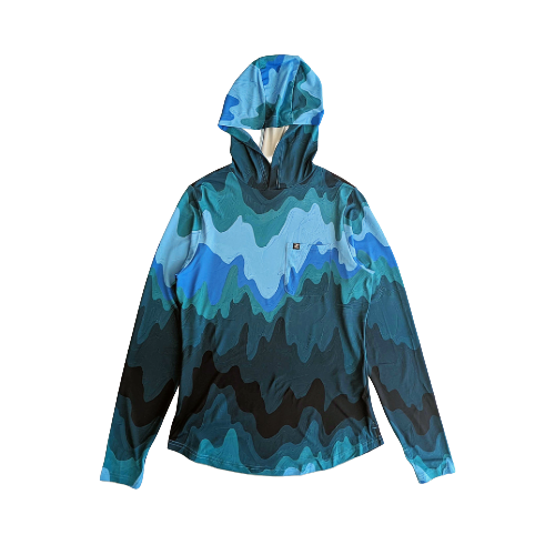 Women's Carson Sun Hoodie - Mountain Waves