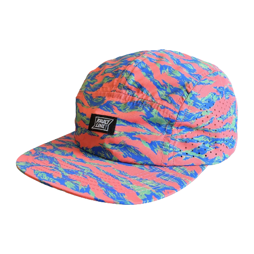 Bridgeport 5-Panel Camper Hat - Pink Tiger Camo - OVERLANDERS Outfitter