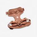 Beige AdventurePro Harness by The Wild Paw with adjustable straps and secure buckles for outdoor adventures.