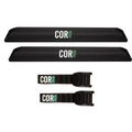 Aero Roof Rack Pad with 10' Scratch-Resistant Tie Downs(Flat Bars) - OVERLANDERS Outfitter