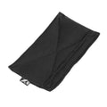 HCC Tactical Air Pass Backer in black, showcasing durable tactical gear with adjustable straps and functional design.