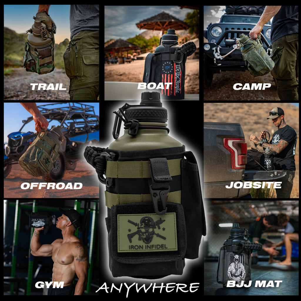 64oz Battle Bottle Water Bottles - We The Collective