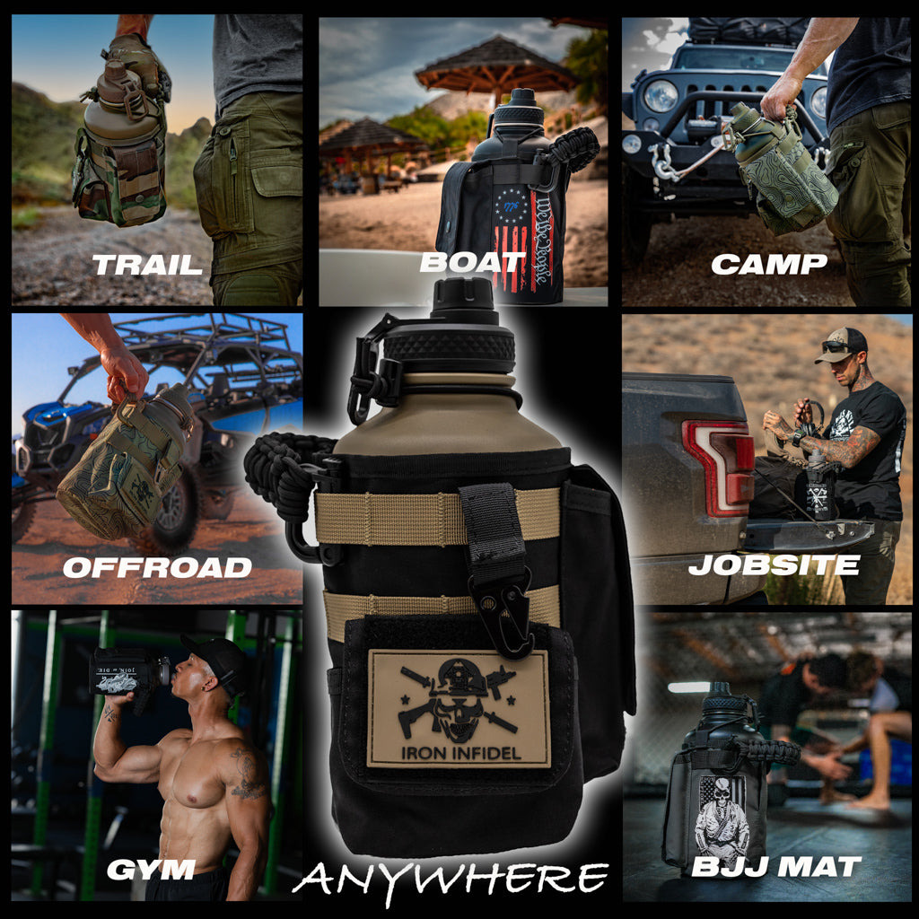 64oz Battle Bottle Water Bottles - We The Collective