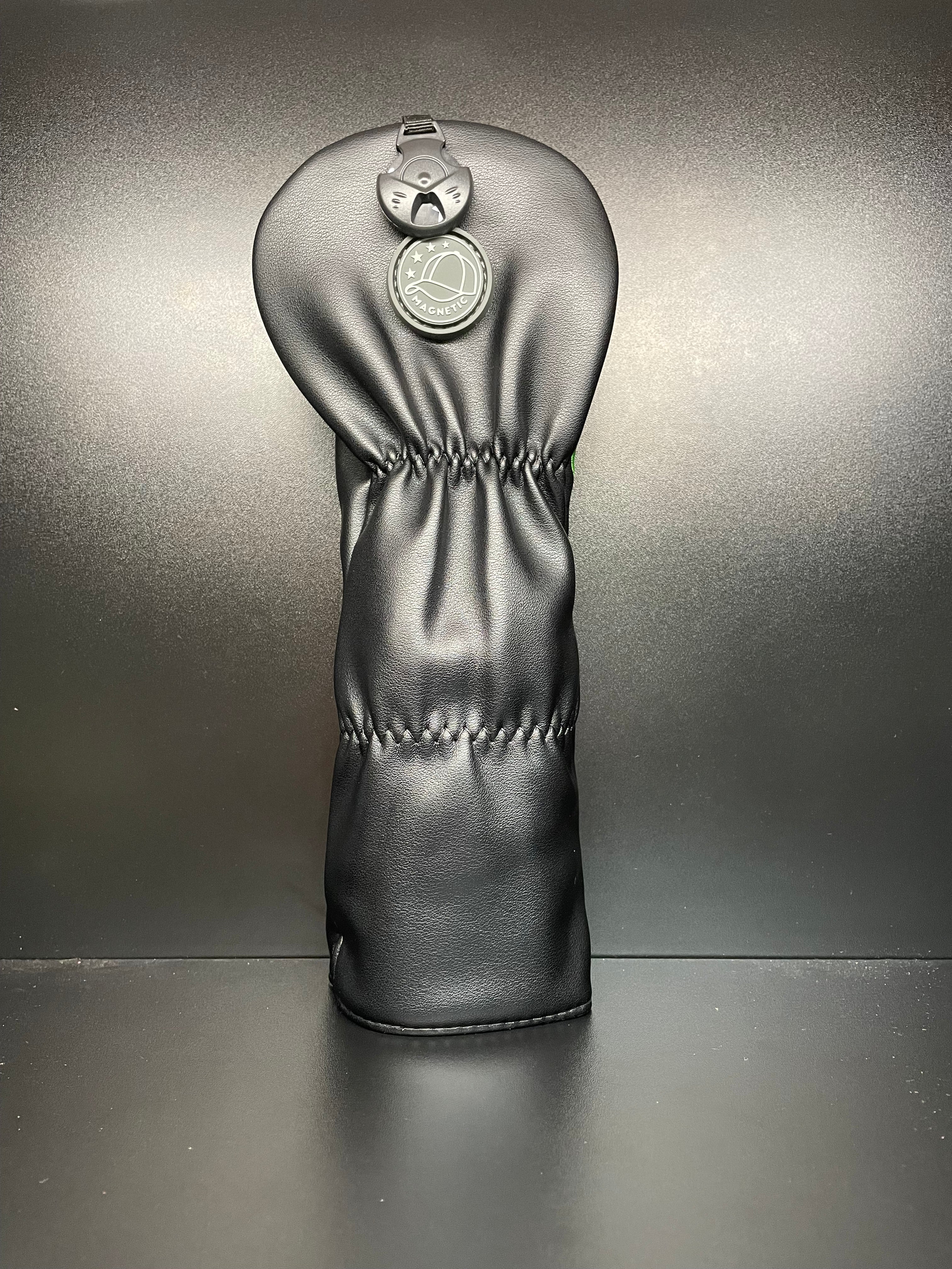 Colorful alphabet letter golf club headcover by ParWestGolf, designed to protect and personalize golf clubs.