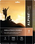 AlpineAire Vanilla Peach Crumble | Cook-in-Pouch Dessert - OVERLANDERS Outfitter