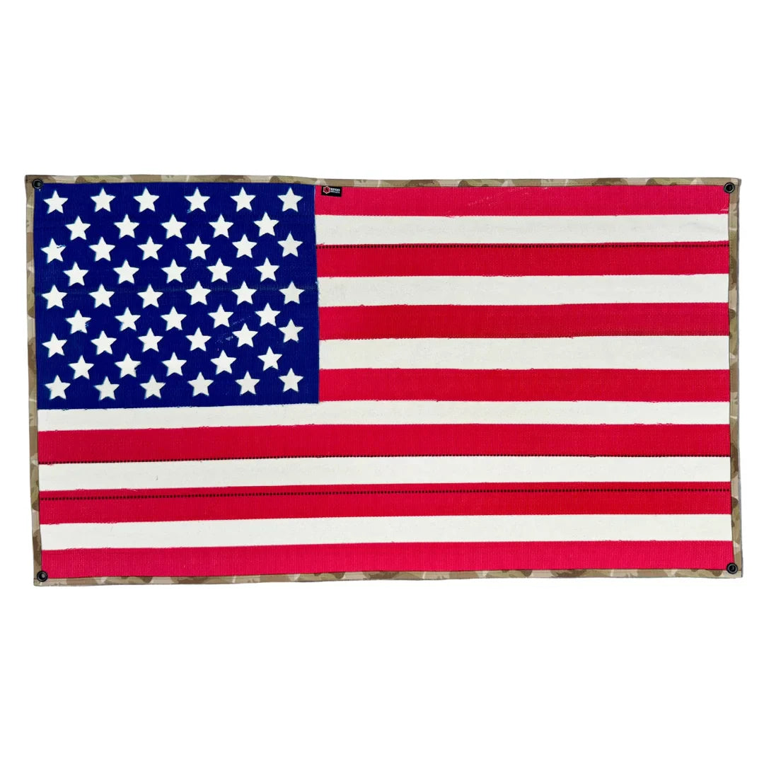 American Flag - Fire Hose & Arid Border - OVERLANDERS Outfitter