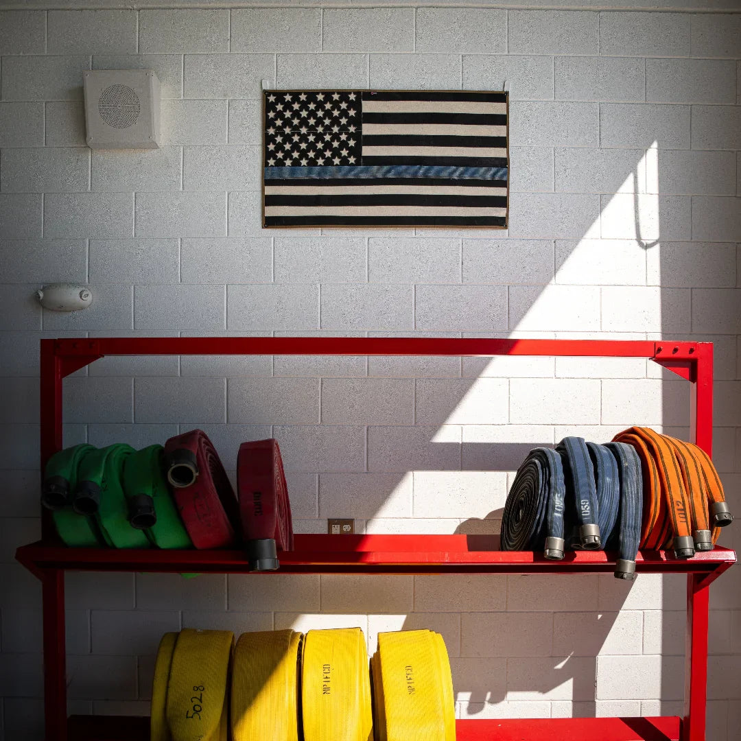 American Flag - Fire Hose - Thin Blue Line - OVERLANDERS Outfitter