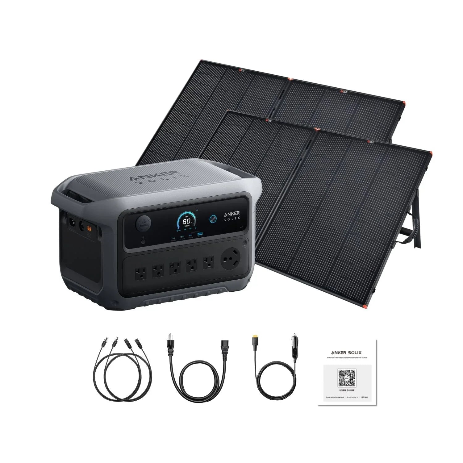 Anker SOLIX C2000 Gen 2 Portable Power Station | 2048Wh | 2400W | 800W Solar Input - We The Collective