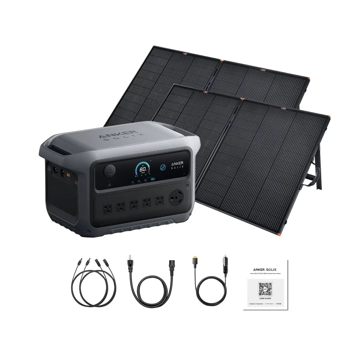 Anker SOLIX C2000 Gen 2 Portable Power Station | 2048Wh | 2400W | 800W Solar Input - OVERLANDERS Outfitter