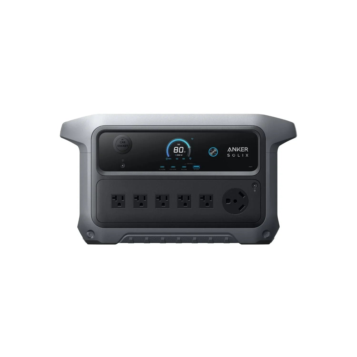 Anker SOLIX C2000 Gen 2 Portable Power Station | 2048Wh | 2400W | 800W Solar Input - We The Collective