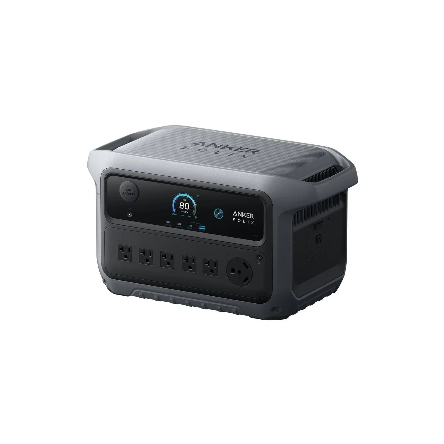 Anker SOLIX C2000 Gen 2 Portable Power Station | 2048Wh | 2400W | 800W Solar Input - OVERLANDERS Outfitter