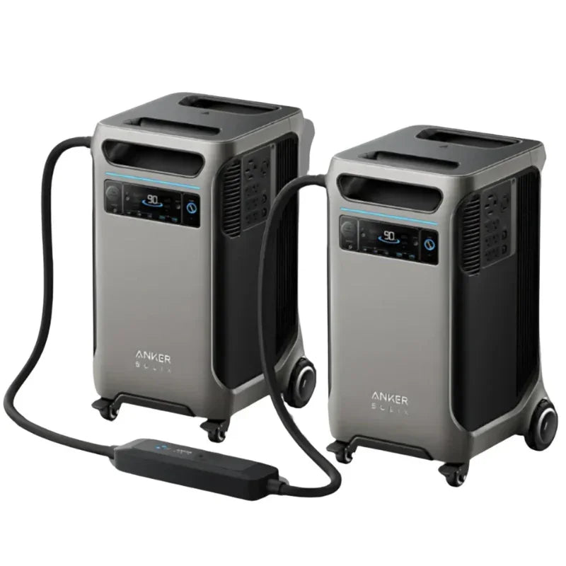 Anker SOLIX F3800 Plus Portable Power Station x2 + Double Voltage Hub - OVERLANDERS Outfitter
